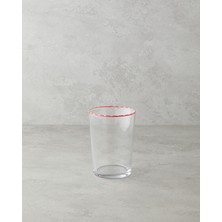 English Home Candy Cane Stripe Cam Bardak 510 ml Kırmızı