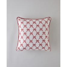 English Home Hollya Kırlent Kılıfı 45x45 cm Kırmızı