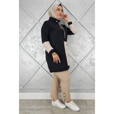 Pys Giyim Kadın Kombinli Boğazlı Tesettür Tunik