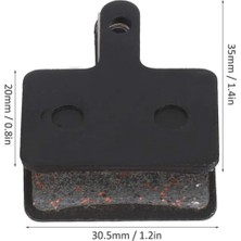 Bisiklet Dünyam Mb8 Pro ( 2 Çift ) Hidrolik - Bisiklet & Elektrikli Scooter Uyumlu Disk Fren Balatası [kare] M04