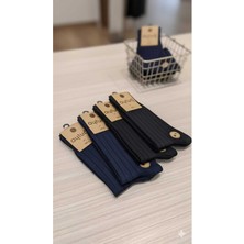 Aytuğ Bambu-Pamuk Erkek Soket Çorabı Asorti Renk 41-45 Arası Dikişsiz 12'li Kutu