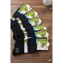 Warmen Bambu Erkek Çorap Dikişsiz 12'lı Paket