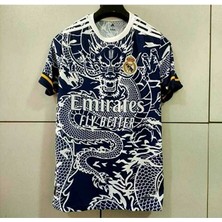 Real Madrid 2023-24 Özel Çin Yılı Ejderha Desenli Konsept Forması