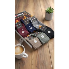 Dündar Unisex Modal Soket Çorap, Asorti, 12'li Kutu