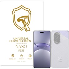 Microcase Huawei Nova 13 Pro ile Uyumlu Full Tpu Nano Arka Ekran Koruma Filmi - EKM102