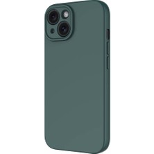 Cavora iPhone 15 Plus Uyumlu Içi Kadife Leke Tutmaz Lansman Kılıf