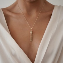 Altıntaş Galata Püskül Altın Kolye