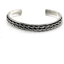 Oya Silver Gümüş Dalgalar Bilezik Koleksiyonu