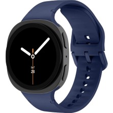 MobaxAksesuar Samsung Galaxy Watch 8 40MM 44MM Classic 46MM Lansman 1-1 Kordon Spor Silikon Band