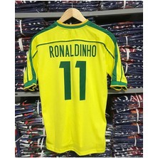 Brezilya Milli Takımı 98 Dünya Kupası Ronaldinho Nostalji Forması