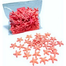 Stonechem Tırtıklı Yıldız Mercan Rengi 100'LÜ