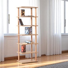 Eymense Pia 7 Raflı Kitaplık Çok Amaçlı Dolap