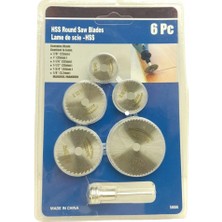 Marsilyan 6 PARÇA MİNİ YUVARLAK TESTERE BIÇAKLARI 22---44MM (K95)