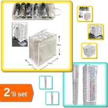 Hereveoyuncak Halı Saklama Hurcu 4m2 Pencereli + Ayakkabı Saklama ve Taşıma Çantası Çizgili Model 2li Set - T5R9BK