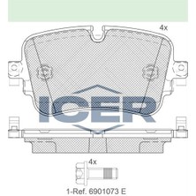 Fren Balata Arka Ikazlı Audı Q7 (4m) 3.0 Tdı 2015- / Audı Q7 (4m) 2.0 Tfsı 2015- 4KE698451A