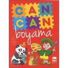 Ema Ofis Can Can Boyama Renkli Örnekli / Ema Çocuk