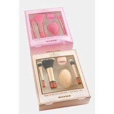 Fantastik Store 5 Parça Makyaj Fırça ve Sünger Seti