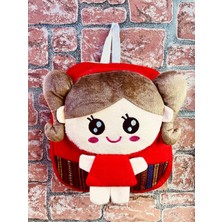 Doğan Hediyelik Peluş Çocuk Sırt Çantası - Labubu Hello Kitty Kuromi Stitch Mickey Mouse Bugs Bunny Çanta