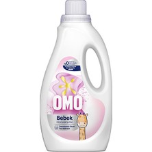 2 Adet  Omo Hipoalerjenik Bebek Sıvı Çamaşır Deterjanı 1500 ml