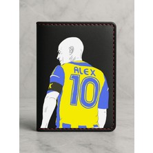 Nurdic Ruhsat Koruyucu Baskılı Kart Bölmeli Siyah Vinlex Deri Ruhsat Kabı Kılıfı Alex