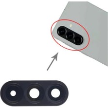 Fodos Samsung Galaxy A56 5g Kamera Lensi Cam Çerçeveli Full SM-A566B SM-A566B/DS Uyumlu