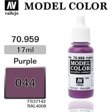 Vallejo 70959 18 Ml. (44) Purple-Matt, Model Color Serisi Model Boyası