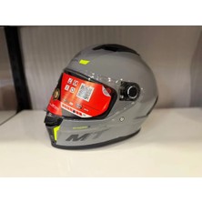 Mt Helmets Kask mt Stınger A12 Parlak Nardo Gri