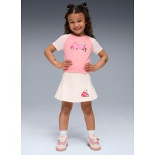 Puma Düz Pembe Kız Çocuk T-Shirt 63239127-PUMA x Hello Kıtty & Frıen