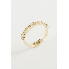 Gümüş Takıcım Crt Taşlı Yüzük