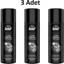 Selsil Lastik Parlatıcı 500 ml 3 Adet