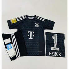 Special Arena B.a.y.e.r.n/m.ü.n.i.h 2023/24 Yeni Sezon Manuel Neuer Kaleci Çocuk Forması 4'lü Set