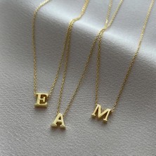 Necati Gün Mini Harf Gümüş Kolye