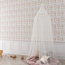 Dreamwall Çocuk Odası Gökkuşağı Tek Parça Duvar Kağıdı -Isı ve Ses Yalıtımı Yırtılmaz
