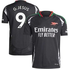 Special Arena A.r.s.e.n.a.l 2024/25 Yeni Sezon G.jesus Deplasman Forması (Black)