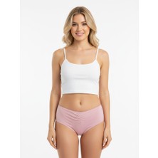 Bonbon Kadın Hipster Gül Kurusu Rengi Slip Külot BB2014