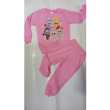 Wow Mevsimlik 2 Iplik Kumaştan Kız Çocuk Takımı