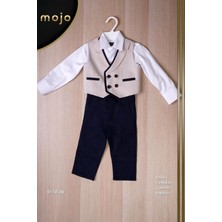 Mojo Bebek Mojo Erkek Bebek 6-18 Ay Spor Yelekli Takım 20445 Bej