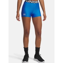 Under Armour 1383629-402-UA Hg Shorty Mavi Lastikli Bel Normal Düz Kadın Şort
