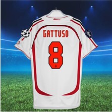 Special Arena Gattuso 2007 Sezonu Efsane Nostalji Yetişkin Milan Forması