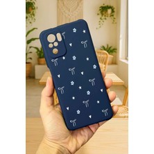 Vip Case Redmi Note 10 ve 10S Uyumlu Mini Fiyonk Desenli Silikon Darbe Emici Klasik Korumalı Rubber Kılıf