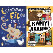 Timaş Çocuk Ciltsiz Kitaplar: Çantamdan Fil Çıktı Mert Arık ve Kapıyı Açan Kim Yağmur Karacan