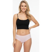 Bonbon Kadın Hipster Toz Pembe Rengi Slip Külot BB2011