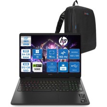 Hp Omen 16-AM0007NT Intel Core I9 14900HX 64GB Ddr5 512GB SSD RTX5060 8gb Gddr7 Windows 11 Home 16 Inç IPS WUXGA(1920X1200) 165Hz 3ms 400NITS 100%SRGB Taşınabilir Bilgisayar WBQ3Q8EAH31 + Zetta Çanta