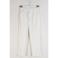 Dmb Mojo Erkek Çocuk 4-9 Yaş Pamuklu Gabardin Pantolon 7723 Beyaz