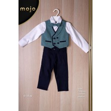 Mojo Bebek Mojo Erkek Bebek 6-18 Ay Spor Yelekli Takım 20445 Yeşil