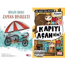 Can Yayınları Zaman Bisikleti 1 (Bilgin Adalı) ve Kapıyı Açan Kim (Yağmur Karacan)