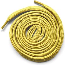Hapshoe Sarı 1 cm Kalınlığında 1 Çift Yassı Spor Ayakkabı Bağcığı