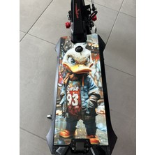 Bisiklet Dünyam Onvo Elektrikli Scooter Rx4 Yapışkanlı Pleksi Tabanlık 3mm