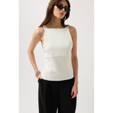 Etiler Collection Sırt Kurdele Detay Bluz