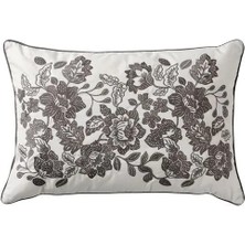 IKEA Skuggnava Kırlent Beyaz Gri 40 x 58 cm